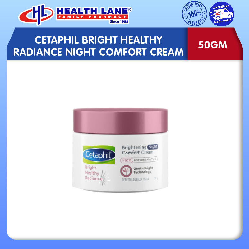 CETAPHIL BRIGHT HEALTHY RADIANCE NIGHT COMFORT KRIM (50GM)